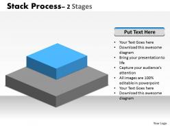 Stack process 2 stages for business 4