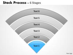 Stack process 6 triangle shape
