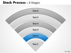 Stack process 6 triangle shape