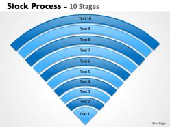Stack Process Blue diagram 10