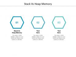 Stack vs heap memory ppt powerpoint presentation ideas slide download cpb
