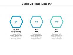 Stack vs heap memory ppt powerpoint presentation styles graphic images cpb