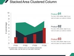 Stacked area clustered column ppt example file