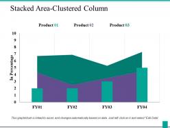 Stacked area clustered column ppt powerpoint presentation file example file