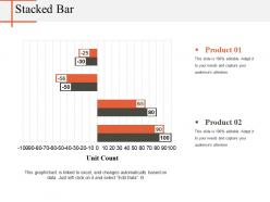 Stacked bar example of ppt presentation