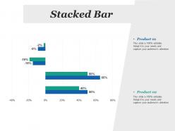 Stacked bar finance ppt inspiration infographic template