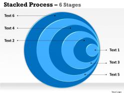 Stacked blue graphics 6 Stages