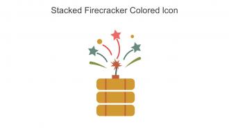 Stacked Firecracker Colored Icon In Powerpoint Pptx Png And Editable Eps Format