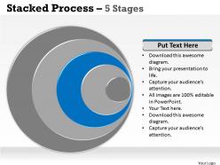 Stacked process 5 step