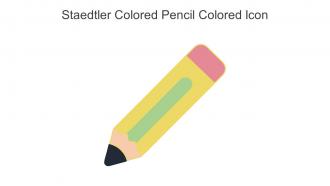 Staedtler Colored Pencil Colored Icon In Powerpoint Pptx Png And Editable Eps Format