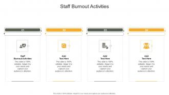 Staff Burnout Activities In Powerpoint And Google Slides Cpb