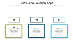 Staff communication apps ppt powerpoint presentation icon file formats cpb
