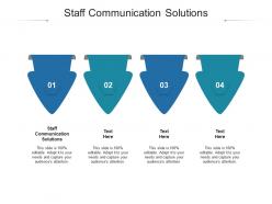 Staff communication solutions ppt powerpoint presentation slides icon cpb