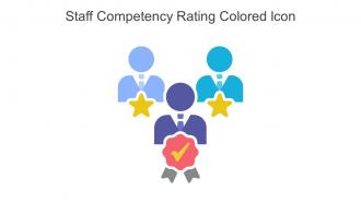 Staff Competency Rating Colored Icon In Powerpoint Pptx Png And Editable Eps Format
