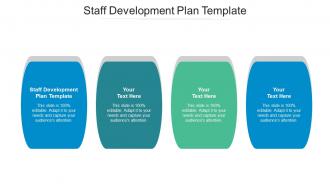 Staff development plan template ppt powerpoint presentation show graphics template cpb