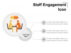 Staff Engagement Icon Powerpoint Graphics