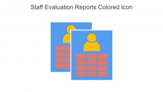 Staff Evaluation Reports Colored Icon In Powerpoint Pptx Png And Editable Eps Format