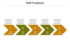 Staff feedback ppt powerpoint presentation summary design templates cpb