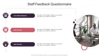 Staff Feedback Questionnaire In Powerpoint And Google Slides Cpb