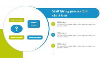 Staff Hiring Process Flow Chart Icon