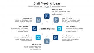 Staff meeting ideas ppt powerpoint presentation gallery portfolio cpb