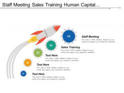 Staff meeting sales training human capital management process cpb