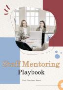 Staff Mentoring Playbook Report Sample Example Document