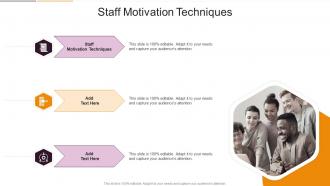 Staff Motivation Techniques In Powerpoint And Google Slides Cpb