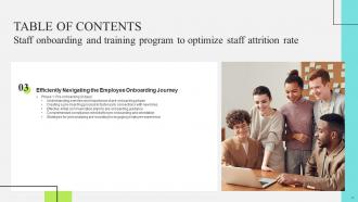 Staff Onboarding And Training Program To Optimize Staff Attrition Rate Complete Deck Customizable Impactful