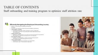 Staff Onboarding And Training Program To Optimize Staff Attrition Rate Complete Deck Attractive Impactful