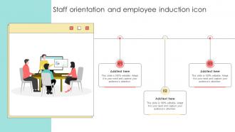 Staff Orientation And Employee Induction Icon
