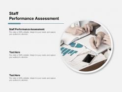 Staff performance assessment ppt powerpoint presentation file show cpb
