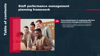 Staff Performance Management Planning Framework Powerpoint Presentation Slides Graphical Engaging