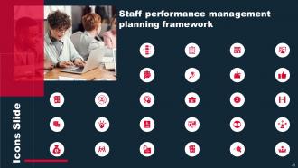 Staff Performance Management Planning Framework Powerpoint Presentation Slides Idea Adaptable