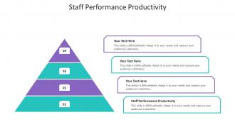 Staff Performance Productivity Ppt Powerpoint Presentation Layouts Slideshow Cpb