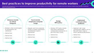 Staff Productivity Enhancement Techniques Powerpoint Presentation Slides Aesthatic Best