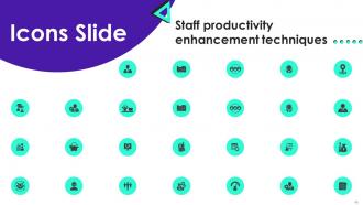 Staff Productivity Enhancement Techniques Powerpoint Presentation Slides Appealing Good