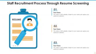 Staff recruitment powerpoint ppt template bundles