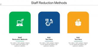Staff Reduction Methods Ppt Powerpoint Presentation Outline Display Cpb