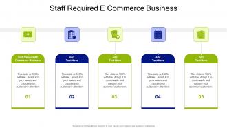 Staff Required E Commerce Business In Powerpoint And Google Slides Cpb