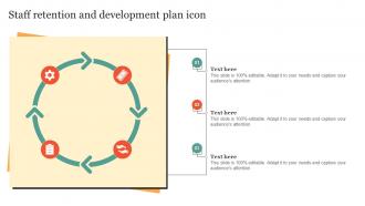 Staff Retention And Development Plan Icon