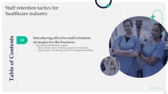 Staff Retention Tactics For Healthcare Industry Powerpoint Presentation Slides Designed Good