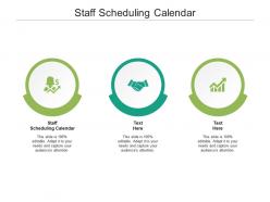 Staff scheduling calendar ppt powerpoint presentation inspiration display cpb
