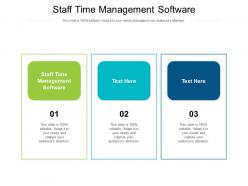 Staff time management software ppt powerpoint presentation outline graphic tips cpb