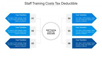 Staff training costs tax deductible ppt powerpoint presentation infographic template icon cpb