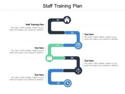 Staff training plan ppt powerpoint presentation gallery mockup cpb
