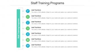 Staff Training Programs Ppt Powerpoint Presentation Slides Samples Cpb