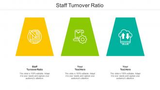 Staff turnover ratio ppt powerpoint presentation slides deck cpb