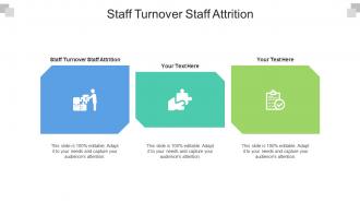 Staff turnover staff attrition ppt powerpoint presentation rules cpb