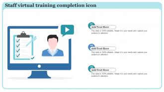 Staff Virtual Training Completion Icon